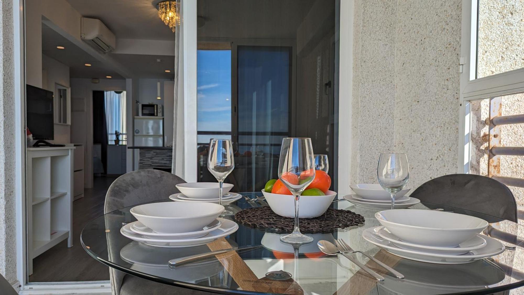 Tropic Mar Sea View Apartments Μπένιντορμ Εξωτερικό φωτογραφία